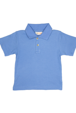 Luigi TP017 S/S Solid Polo 10 Chambray