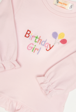 Luigi F26 Ruffle Shirt Pink Birthday Girl