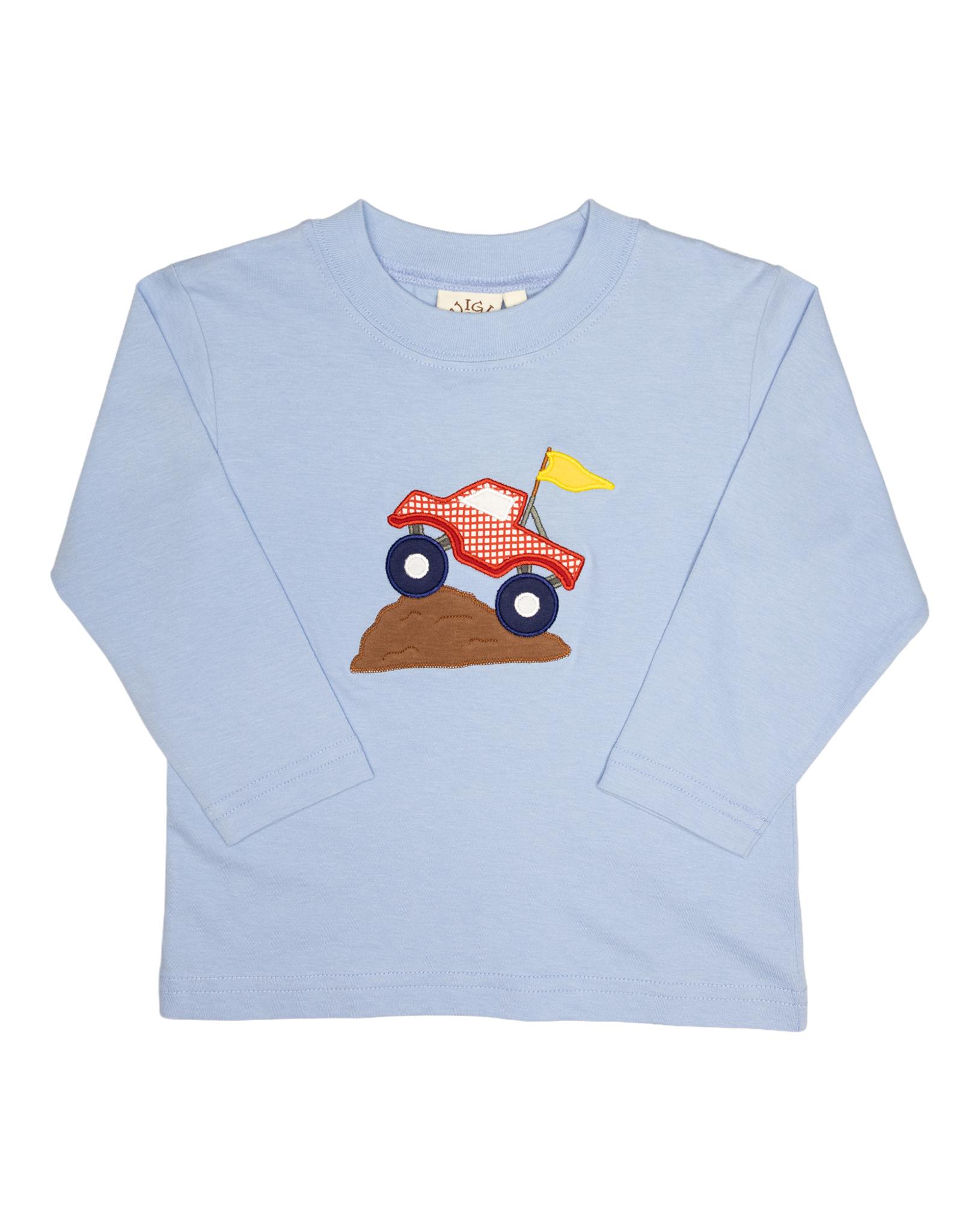 Luigi F26 LS Shirt Sky Blue Climbing Truck