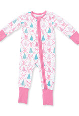 Angel Dear ADF26 2 Way Zipper Romper Bow Trellis Tree