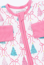 Angel Dear ADF26 2 Way Zipper Romper Bow Trellis Tree