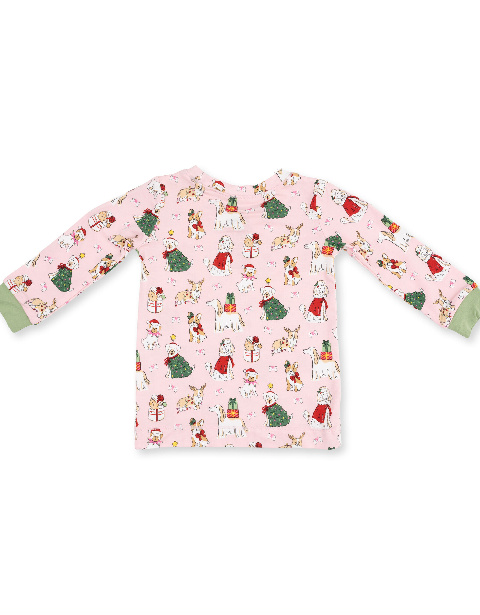 Angel Dear ADF26 Loungewear Christmas Dogs PINK