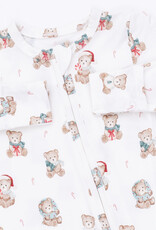 Angel Dear ADF26 2 Way Zipper Footie Christmas Teddy Bears