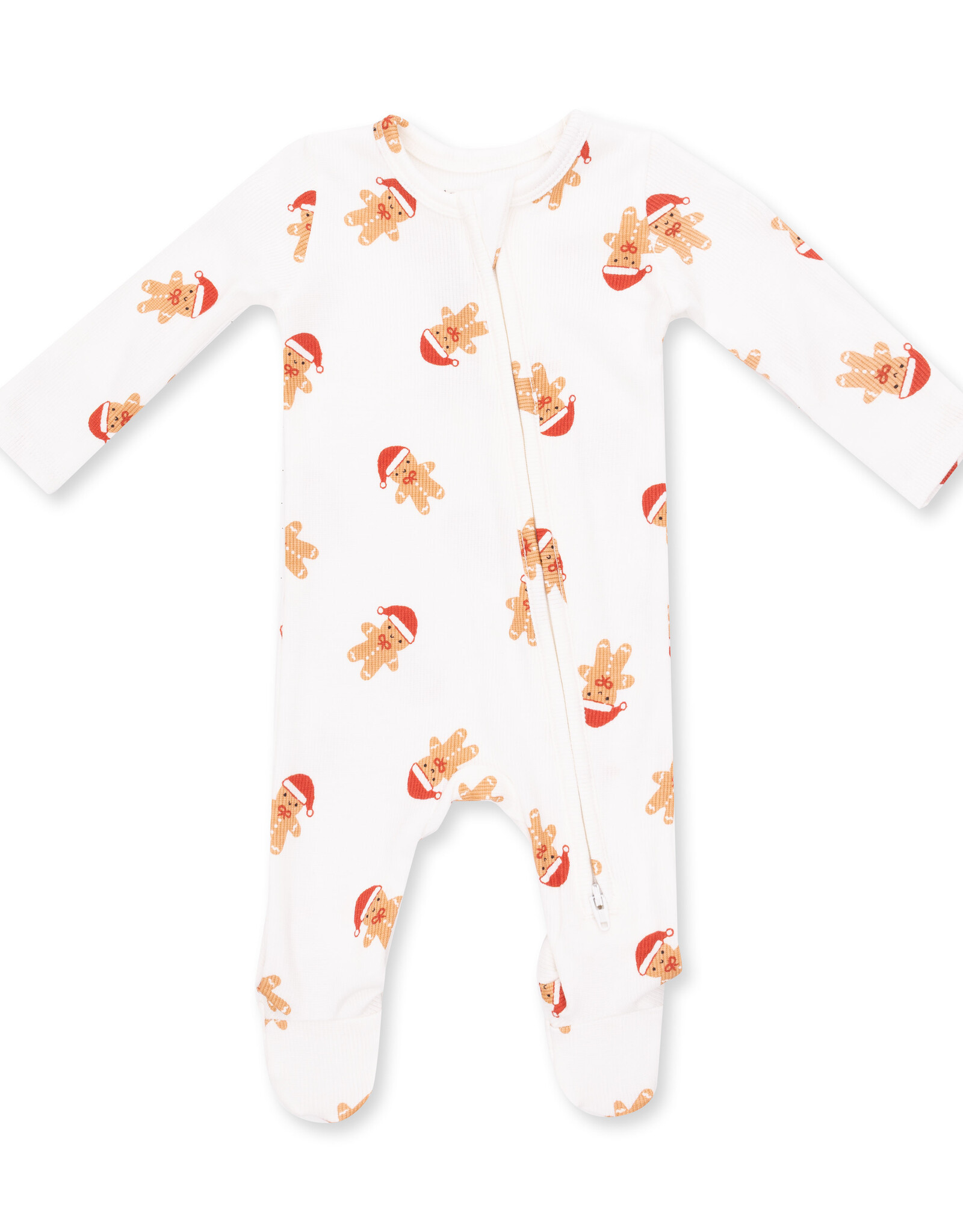 Angel Dear ADF26 2 Way Zipper Footie Simple Gingerbread