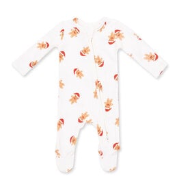 Angel Dear 2 Way Zipper Footie Simple Gingerbread