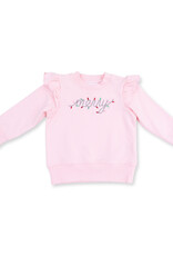 Angel Dear ADF26 Christmas Lights Merry Ruffle Sweatshirt