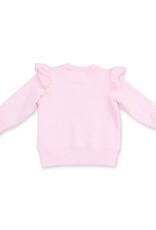 Angel Dear ADF26 Christmas Lights Merry Ruffle Sweatshirt