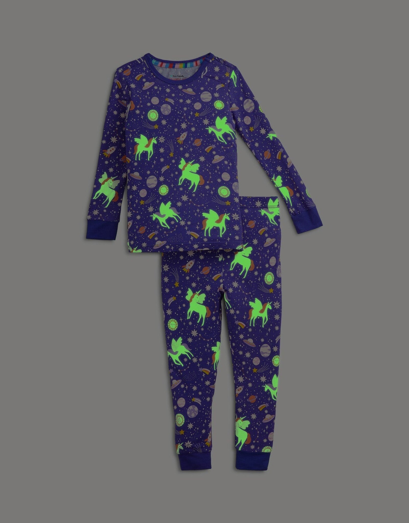 Magnetic Me MM Modal 2 Pc PJ Set Galaxy Glittercorn