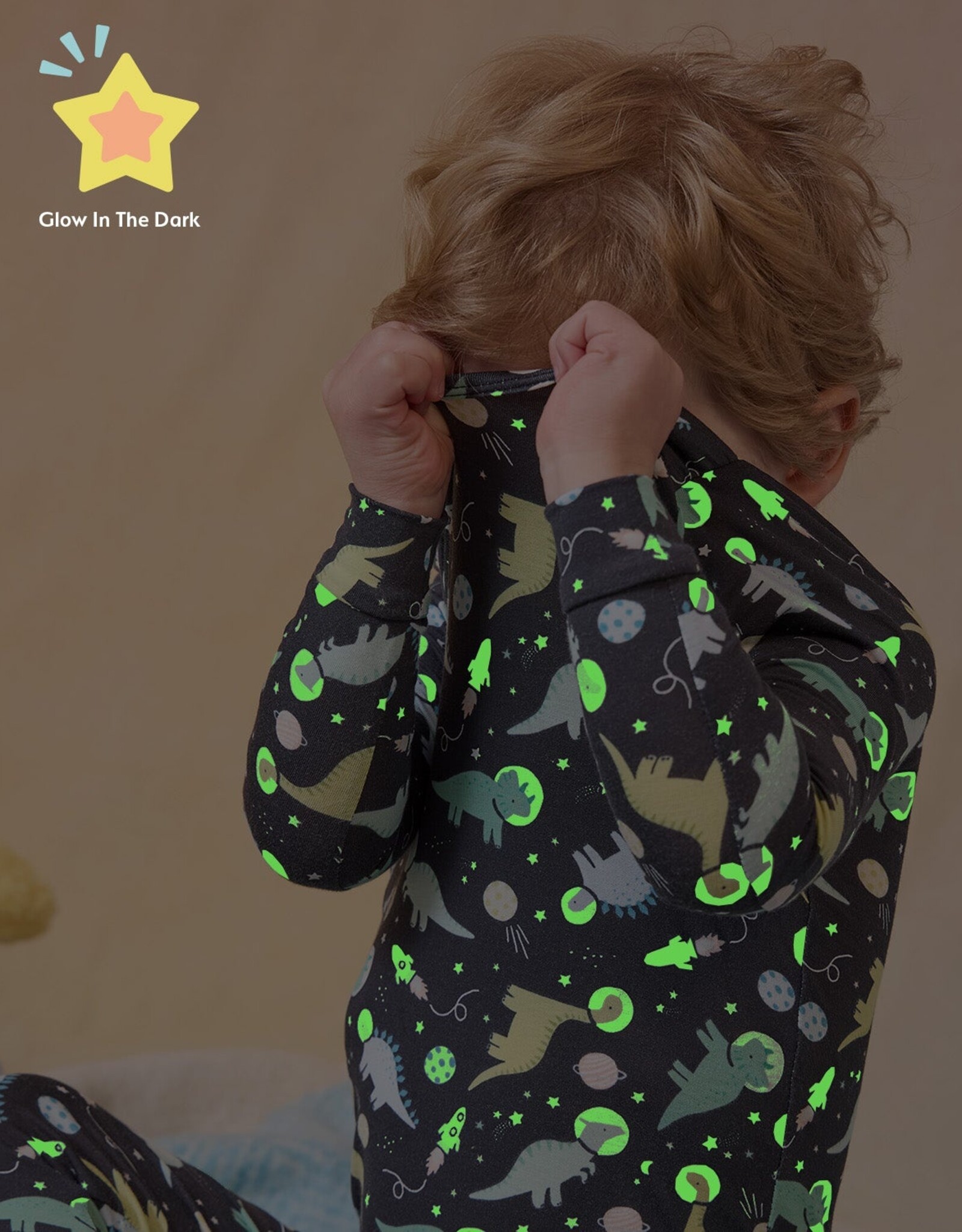 Magnetic Me MM Modal 2 Pc PJ Set Astroceratops