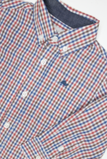 South Bound SBound Dress Shirt 4385 Blue/Red Check
