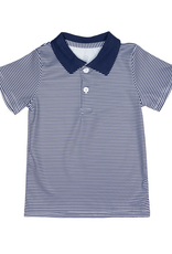 Millie Jay 653 Dawson Polo Navy Stripe