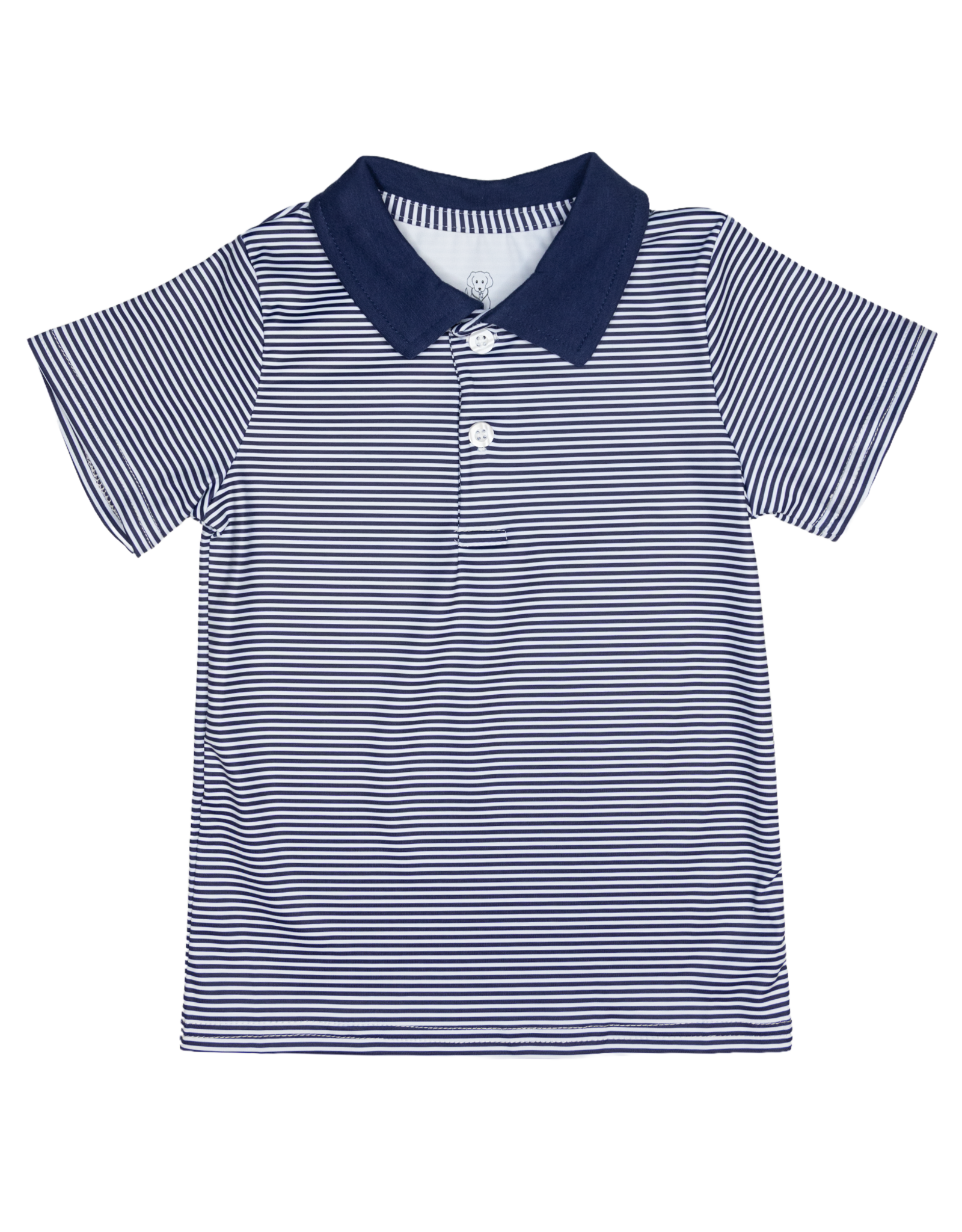 Millie Jay 653 Dawson Polo Navy Stripe