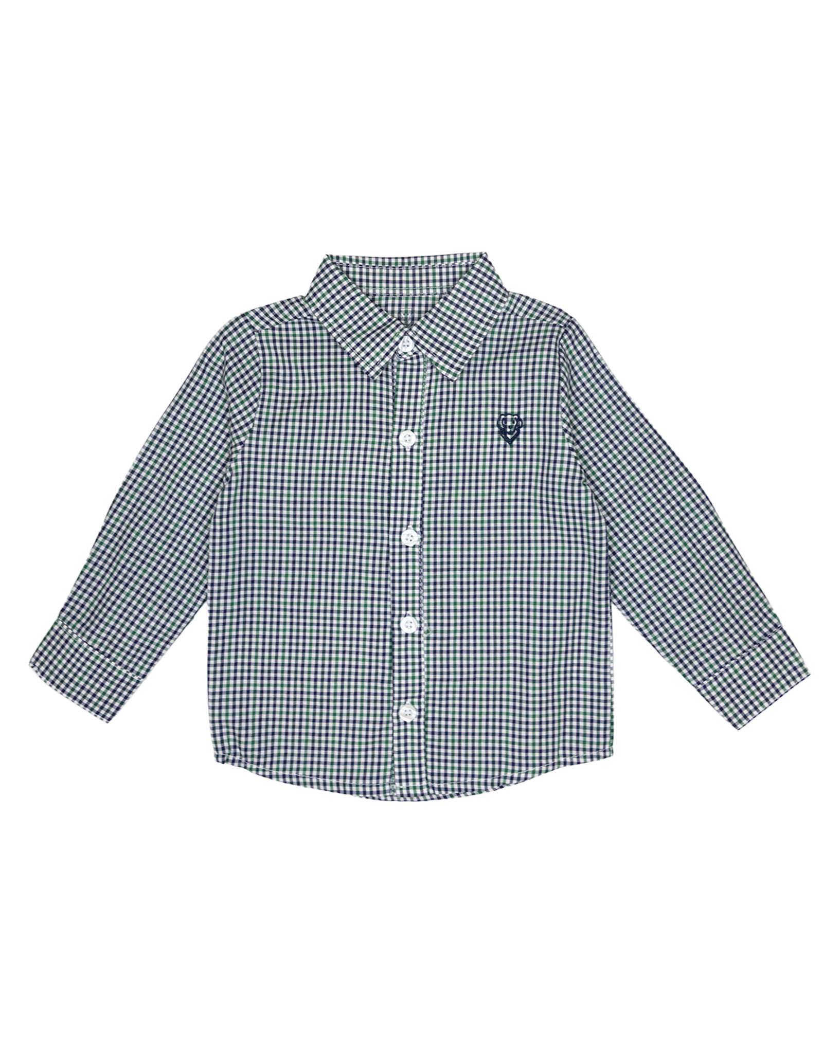 Millie Jay 661 Button Down Shirt Navy/Green