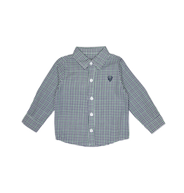 Millie Jay Button Down Shirt Navy/Green