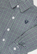 Millie Jay 661 Button Down Shirt Navy/Green