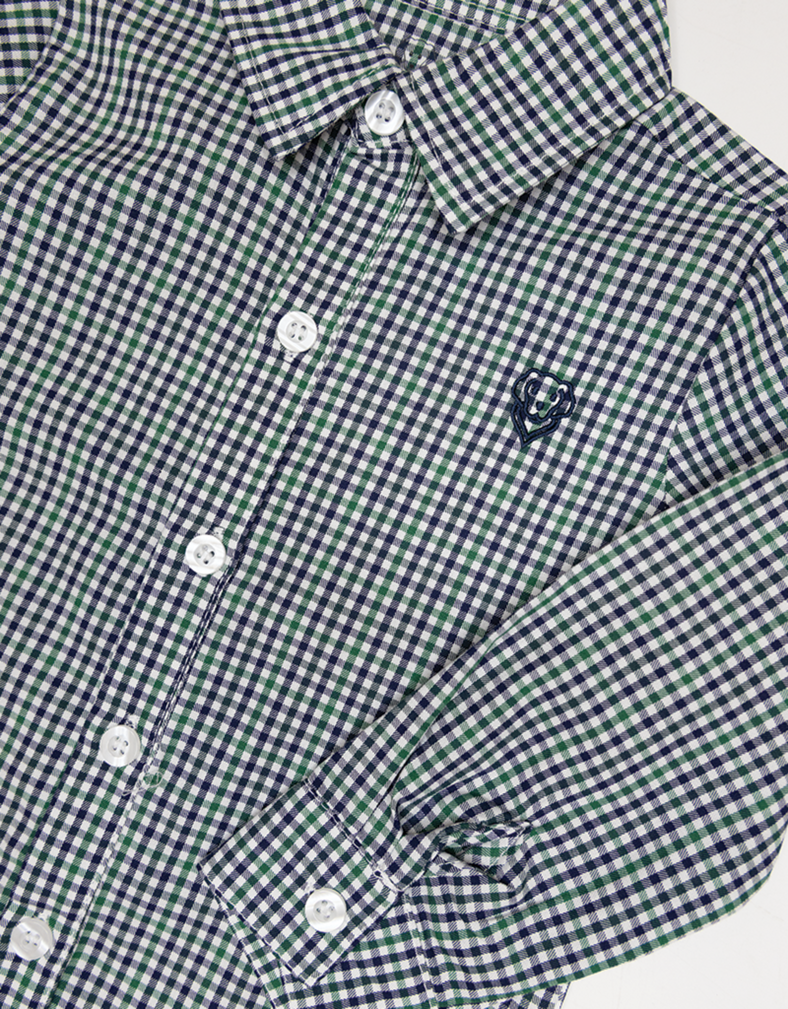 Millie Jay 661 Button Down Shirt Navy/Green