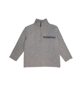 Millie Jay Kingston 1/4 Zip Pullover Grey
