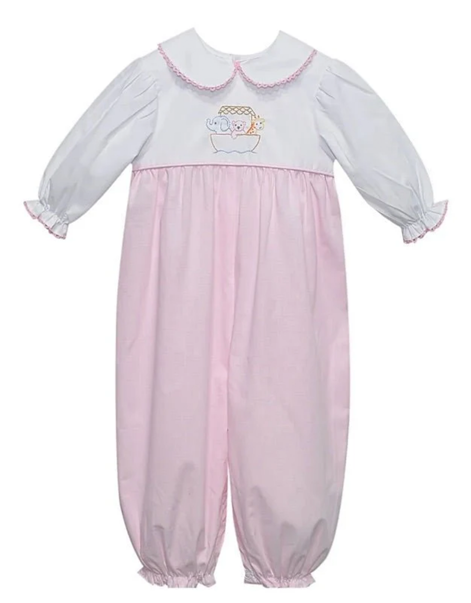 Baby Sen 129 Noah Ark Romper PINK