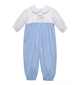 Baby Sen Noah Ark Romper BLUE