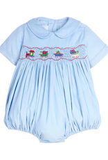 Little English LEF26 Smocked Bubble Holiday Train