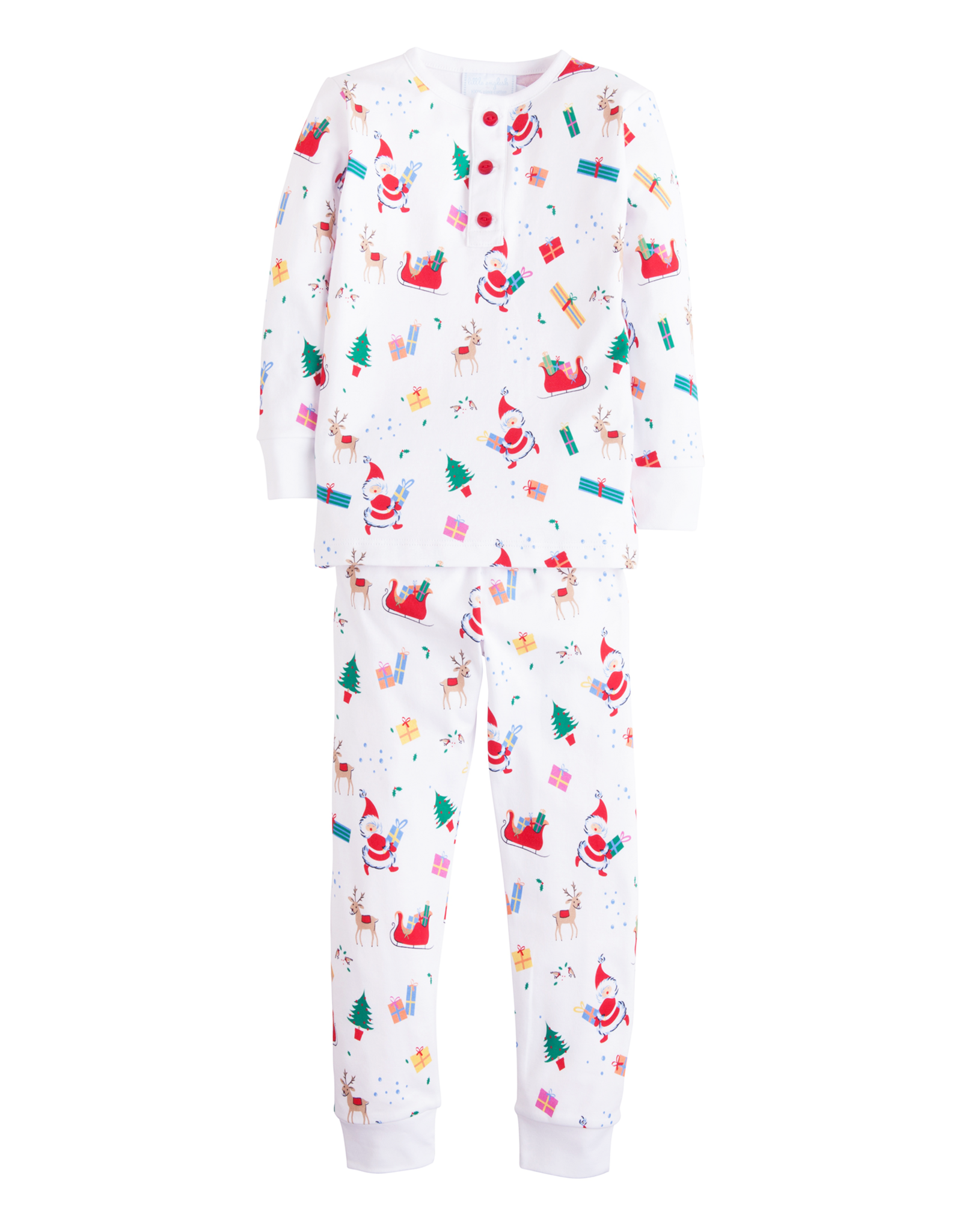 Little English LEF26 Printed Jammies Vintage Christmas