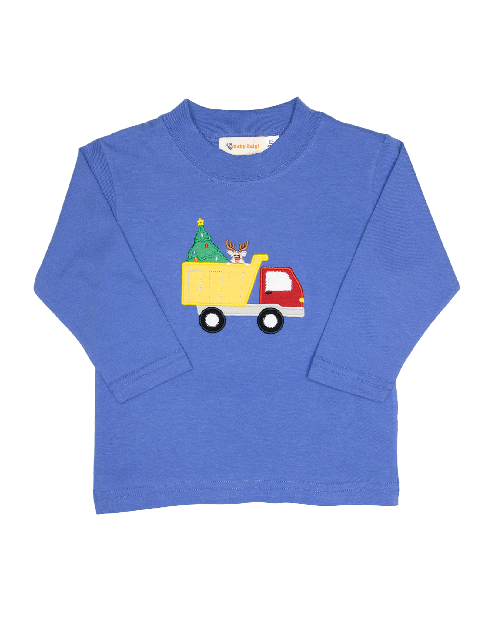 Luigi F26 LS Shirt Chambray Dump Truck Tree