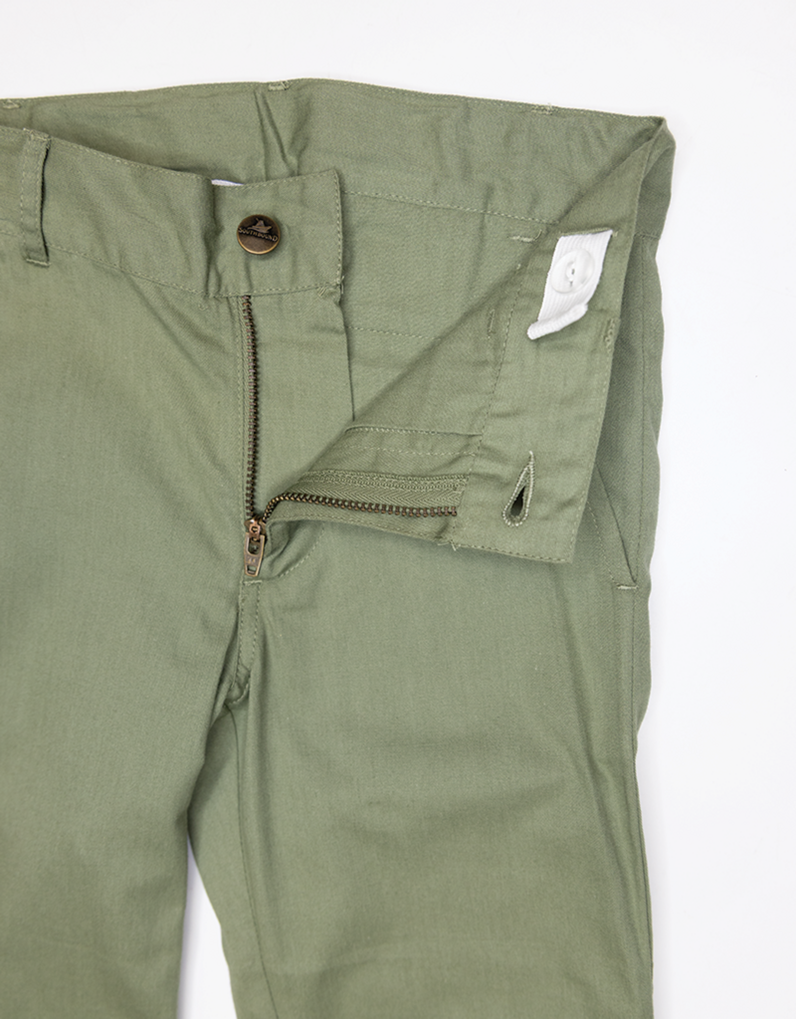 South Bound SBound Button Pants 4400 Green
