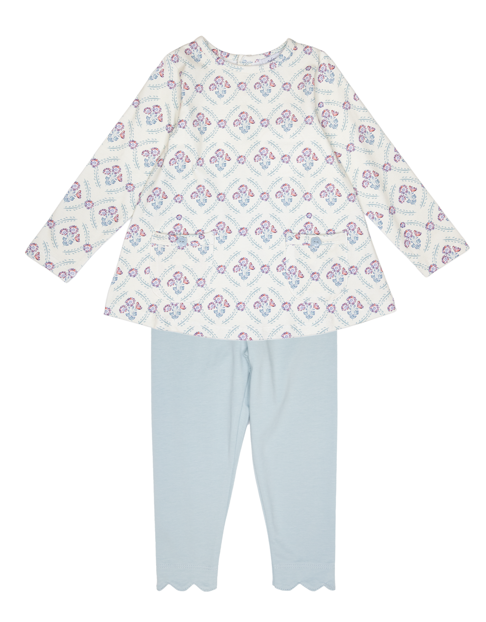 Ishtex 6F096 mum Flower Legging Set