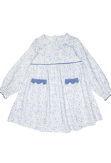 Ishtex 6F092 Ditsy Flower Empire Dress