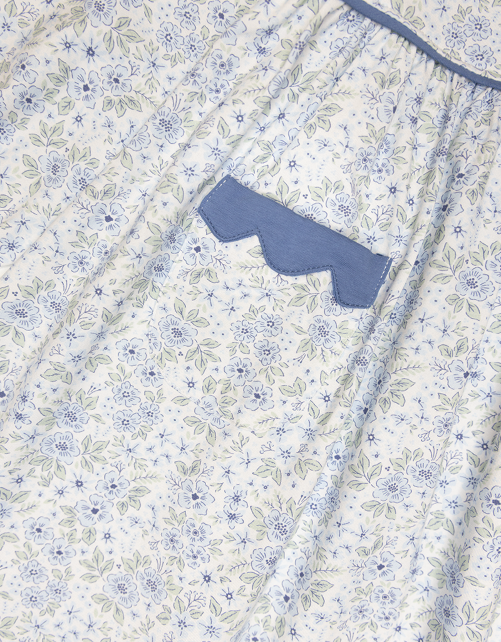 Ishtex 6F092 Ditsy Flower Empire Dress