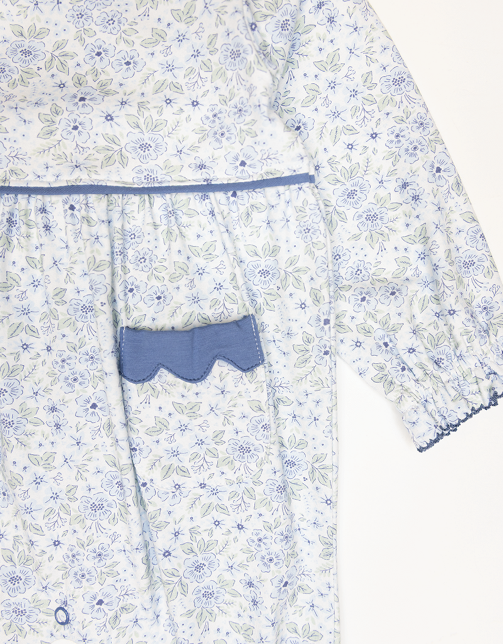 Ishtex 6F090 Ditsy Flower Romper