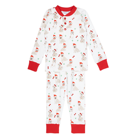 Ishtex Santa Paws PJ Set