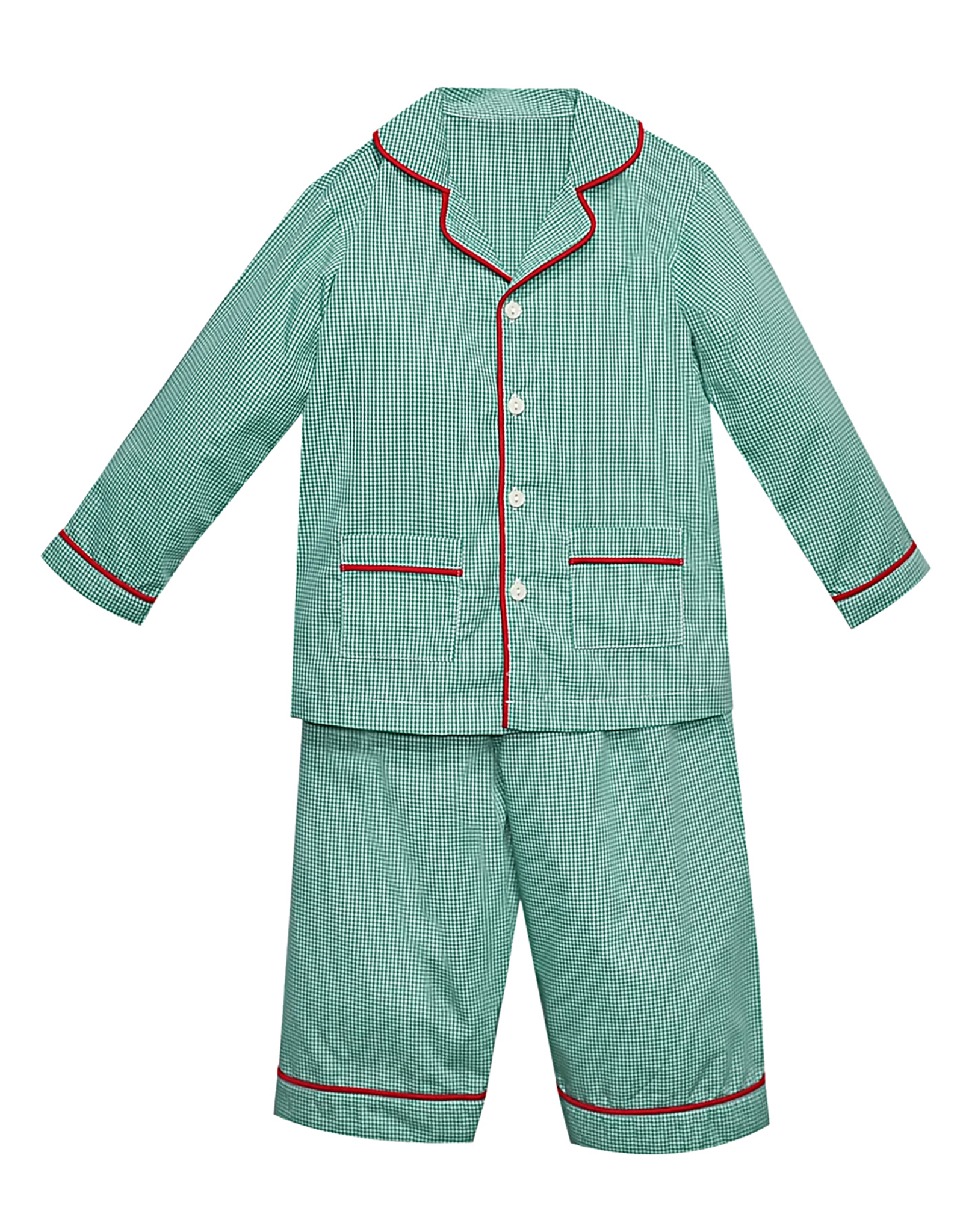 Remember Nguyen PJ-G Green Check Loungewear Set