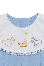 Remember Nguyen 2001D Blue Nativity Dress
