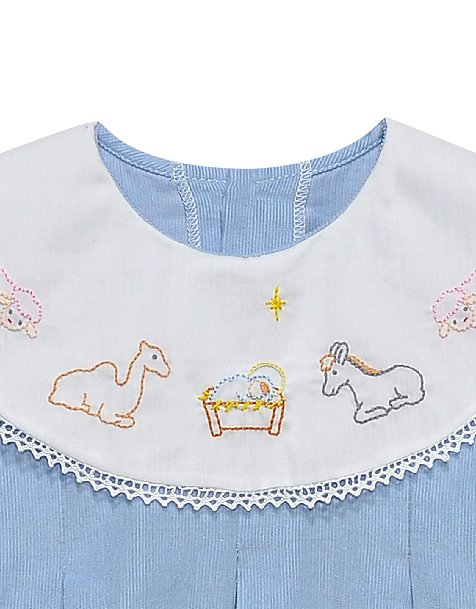 Remember Nguyen 2001D Blue Nativity Dress