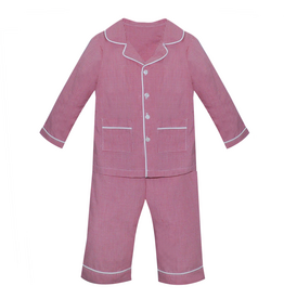 Remember Nguyen Red Check Loungewear Set