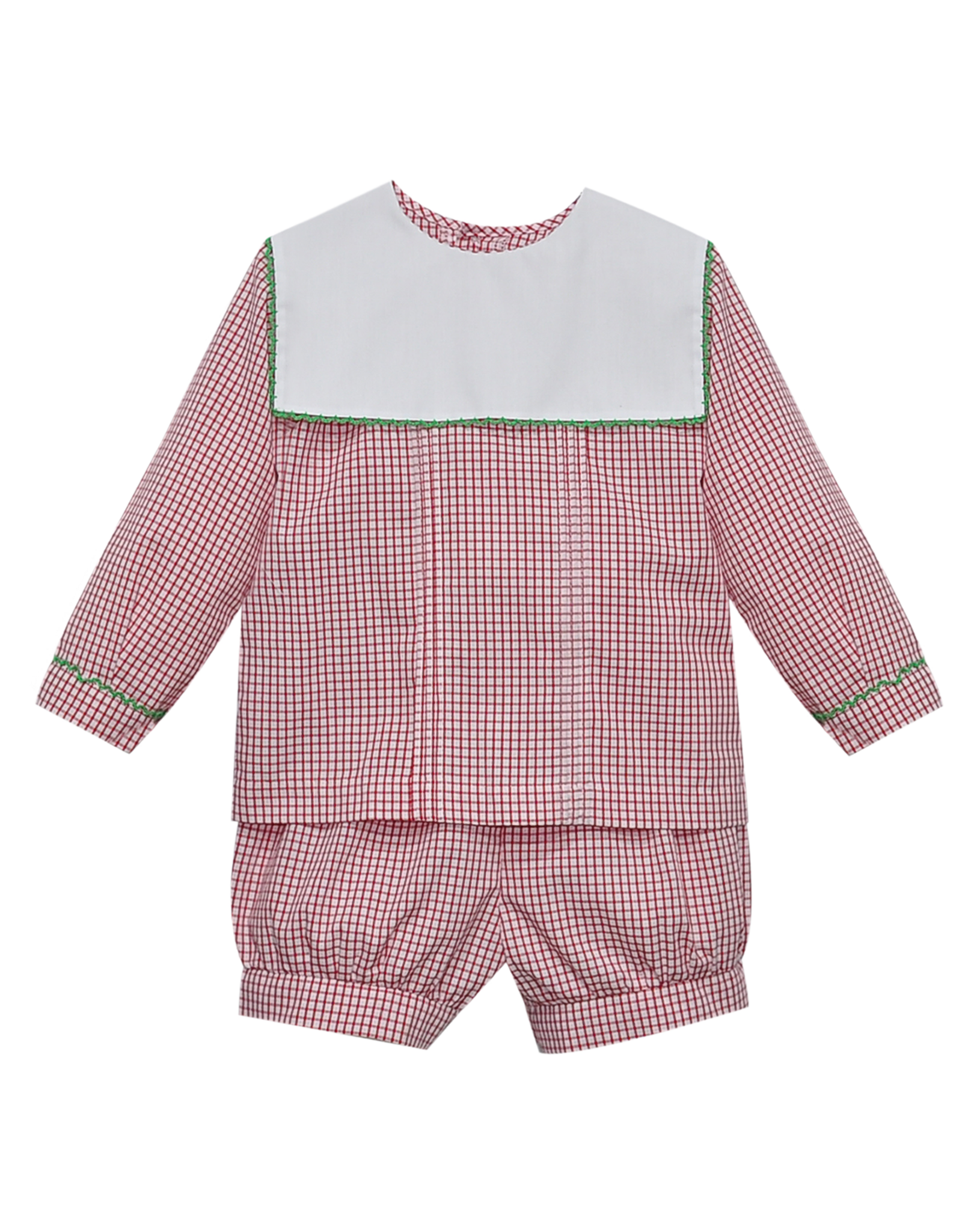 Remember Nguyen 2019SS Red Windowpane Short Set