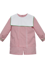 Remember Nguyen 2019SS Red Windowpane Short Set