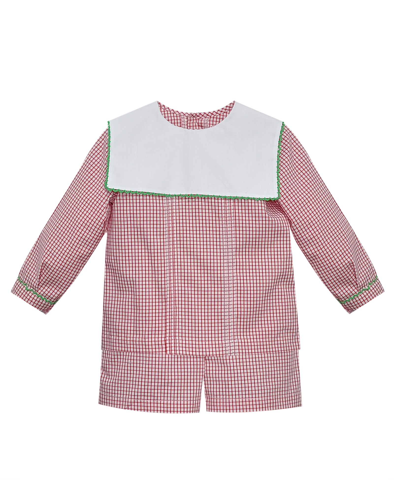 Remember Nguyen 2019SS Red Windowpane Short Set