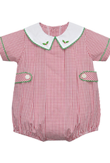 Remember Nguyen 2019BB Red Windowpane Boy Bubble