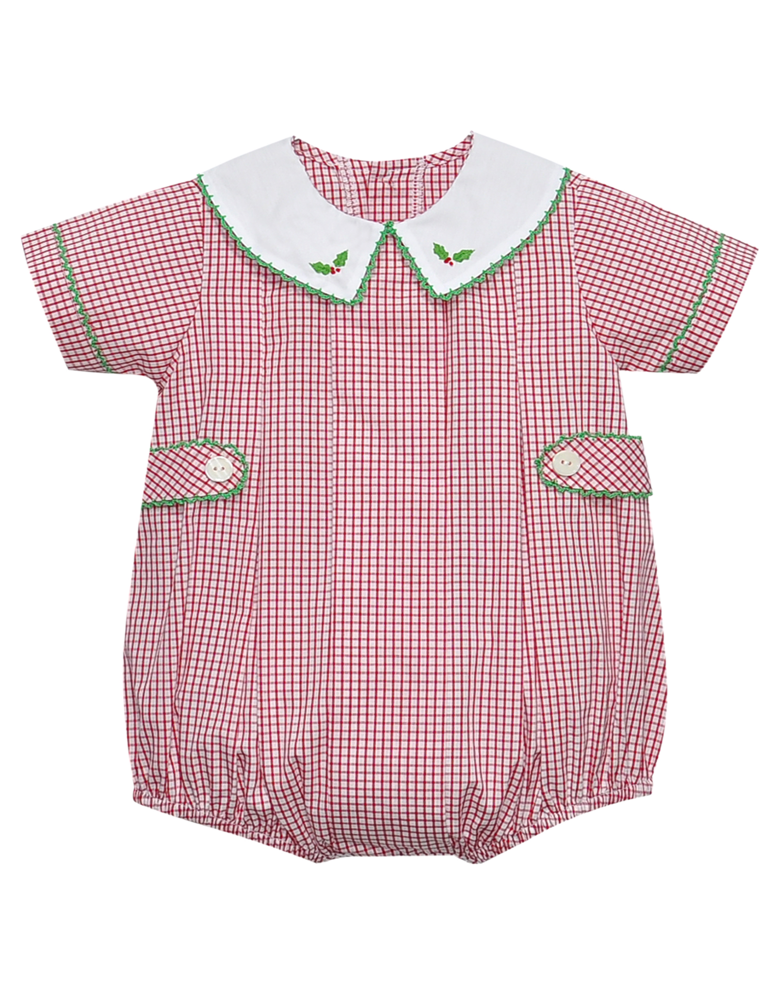 Remember Nguyen 2019BB Red Windowpane Boy Bubble