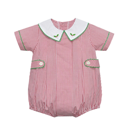 Remember Nguyen Red Windowpane Boy Bubble