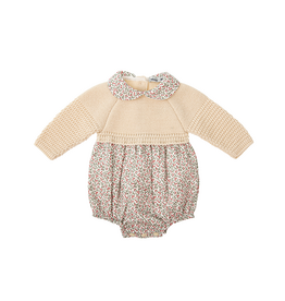 Babidu Cream Floral Bubble