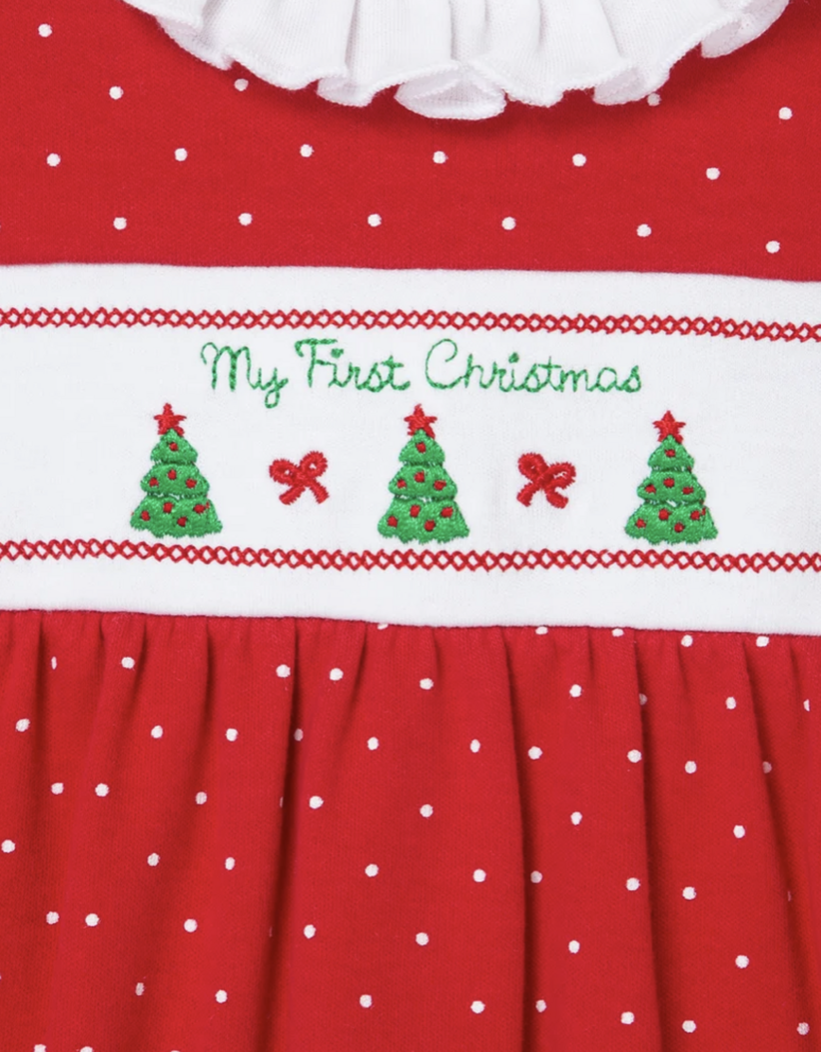 Little Me LMF26 Dainty Trees Footie/Headband