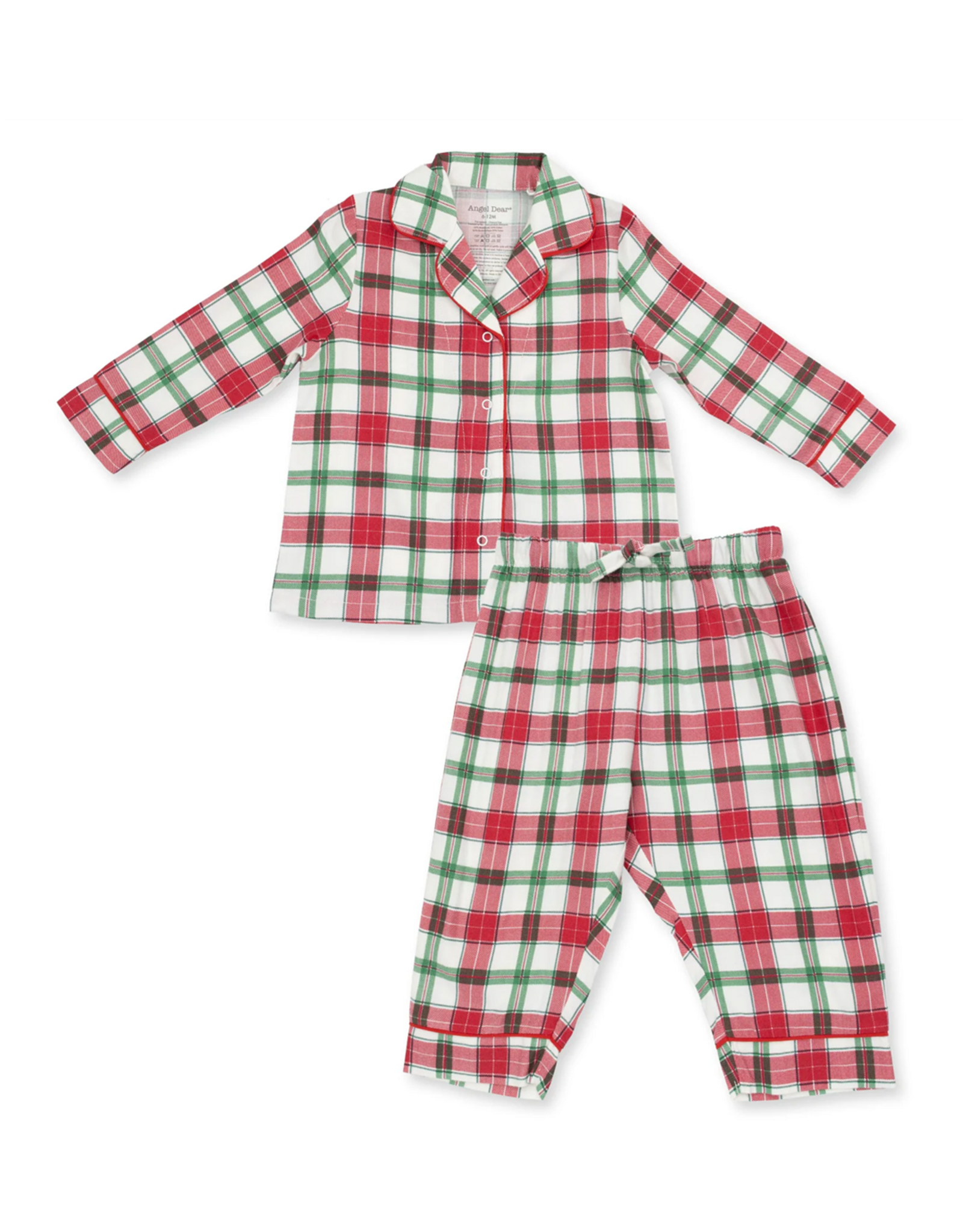 Angel Dear ADF26 Lounge Top/Pant Holiday Plaid