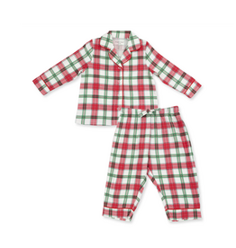 Angel Dear Lounge Top/Pant Holiday Plaid