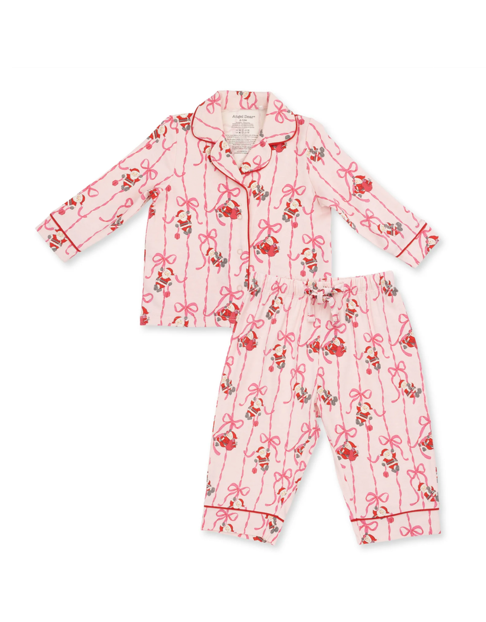 Angel Dear ADF26 Lounge Top/Pant Bows & Santa