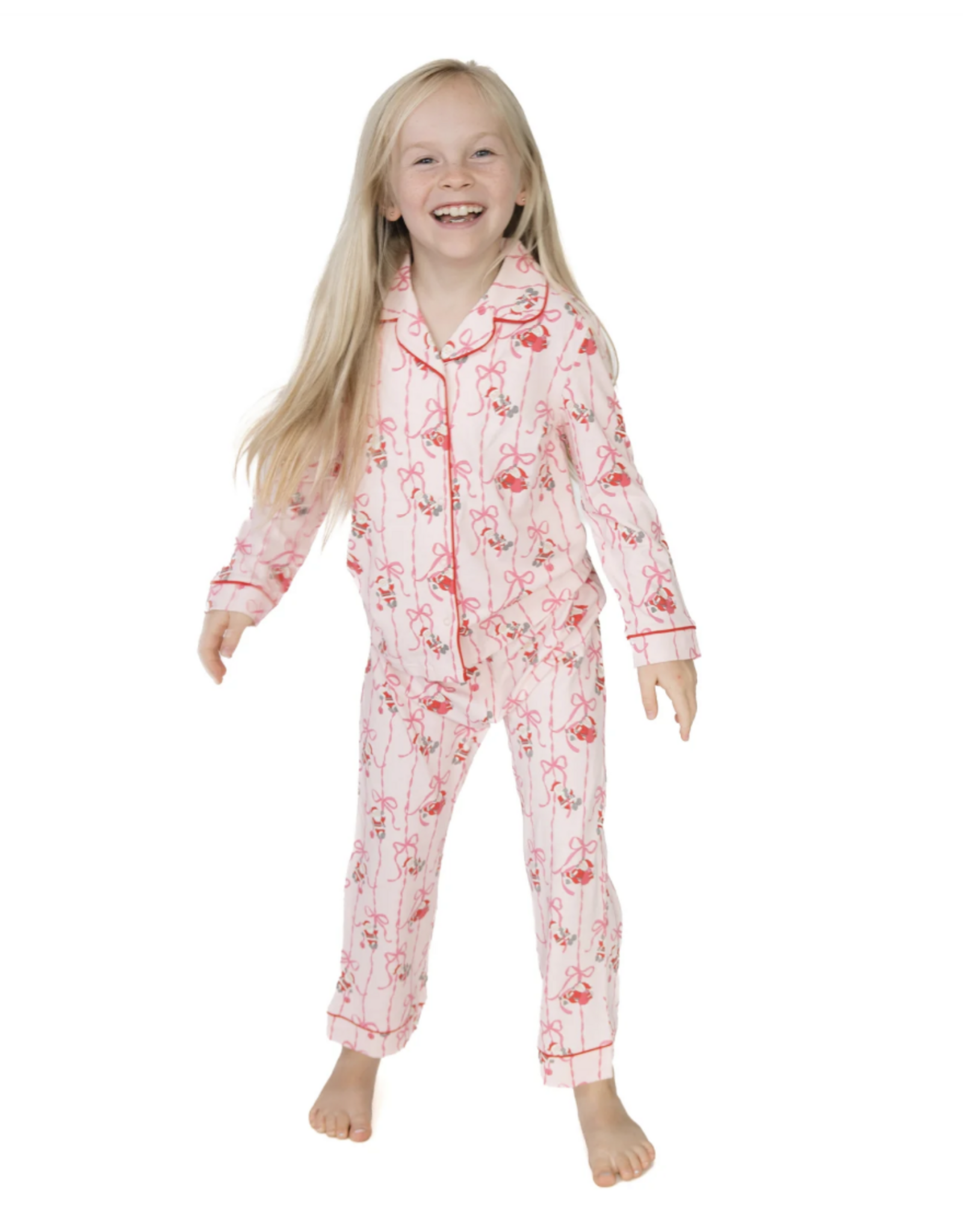 Angel Dear ADF26 Lounge Top/Pant Bows & Santa