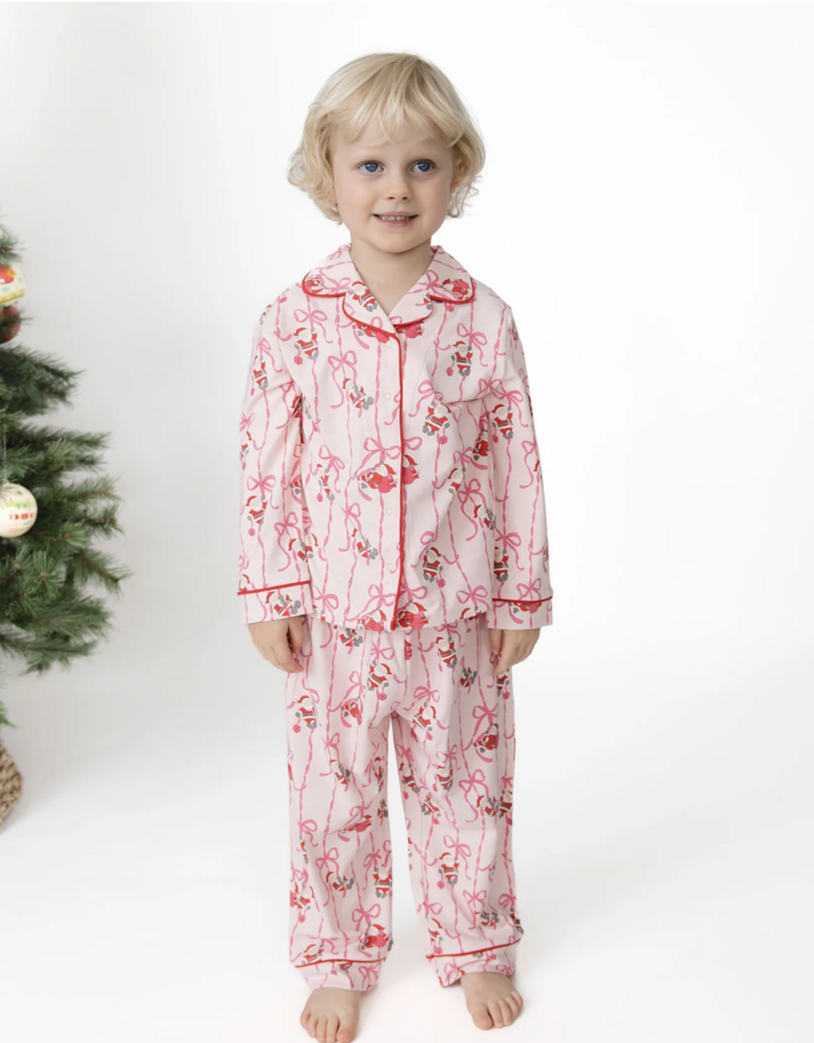Angel Dear ADF26 Lounge Top/Pant Bows & Santa