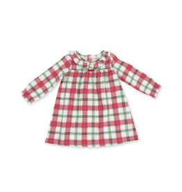 Angel Dear Lounge Gown Holiday Plaid